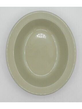 Drabware (Older, Glossy) by Wedgwood 10 Inch Oval Vegetable Bowl Pattern: WW DRA